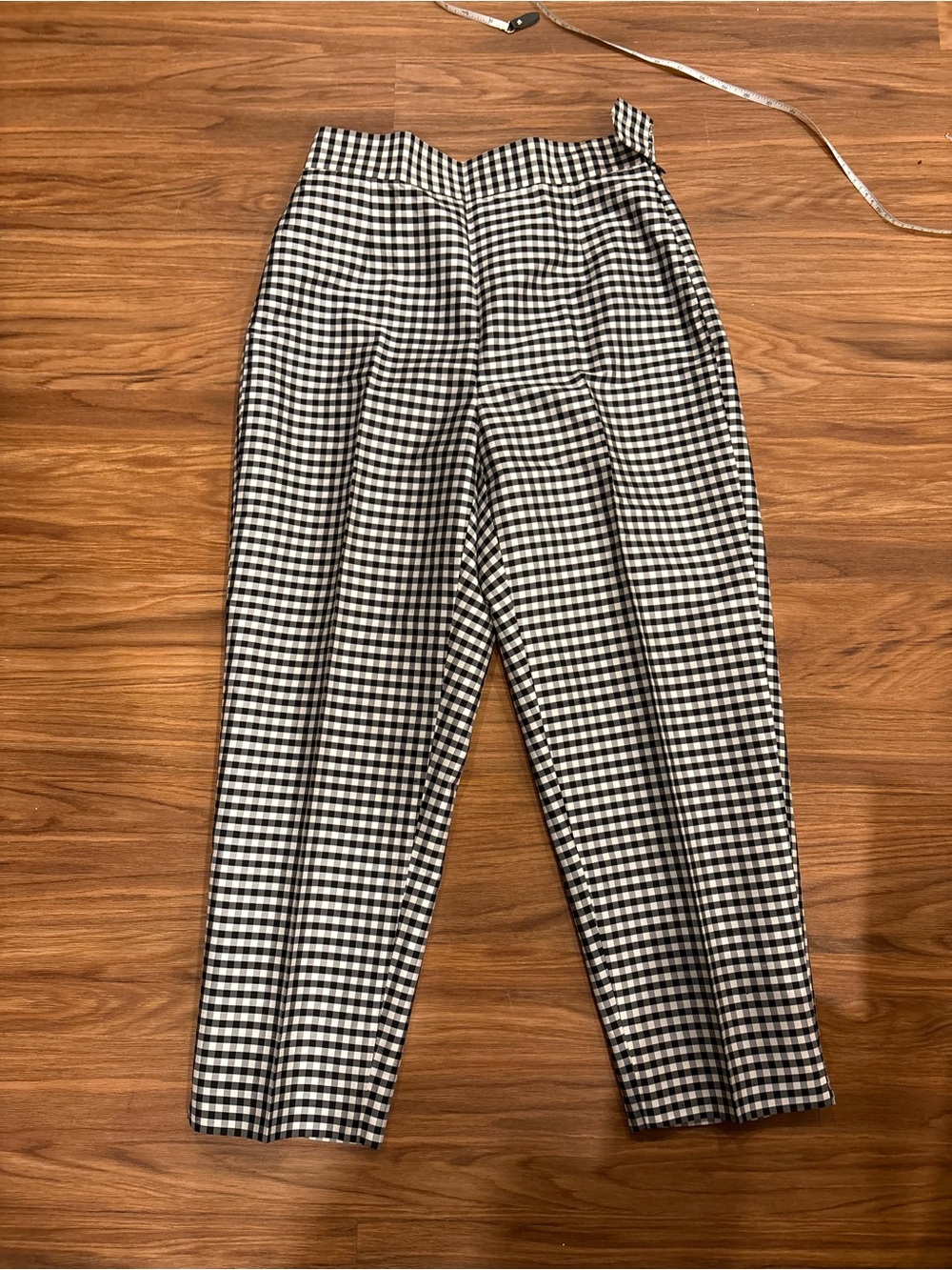Vintage Liz Claiborne 100% Silk Checkered Pants